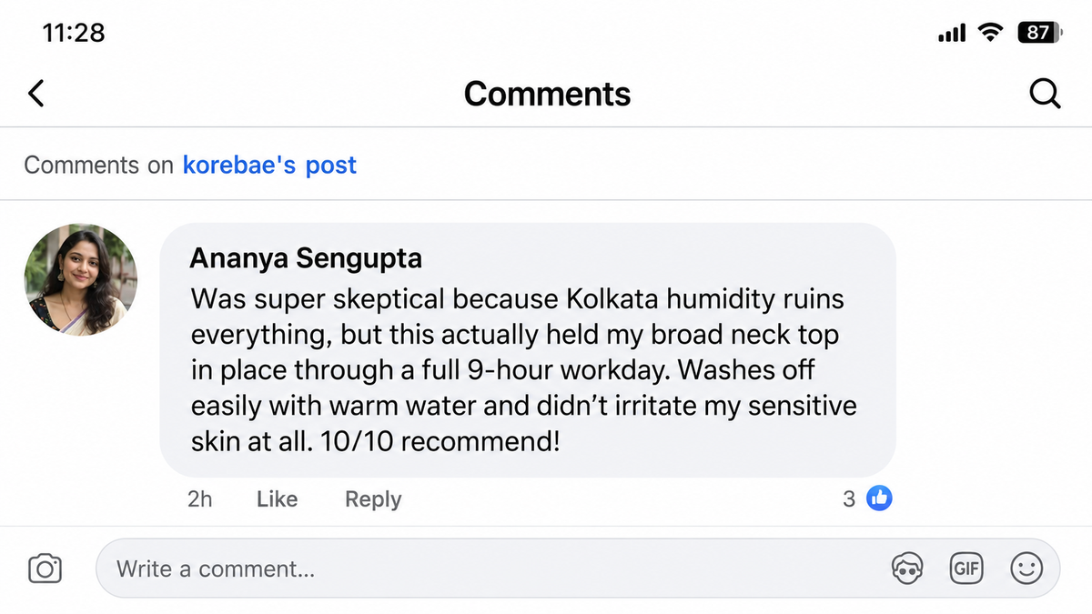 Customer review screenshot