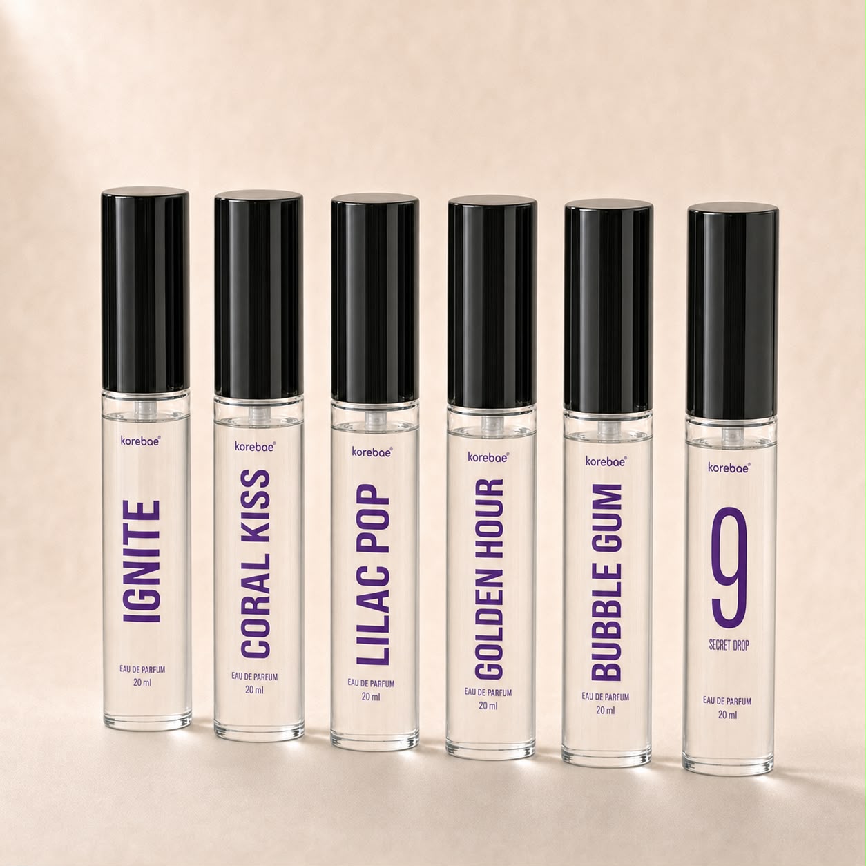 6 SCENTS. EVERY MOOD.